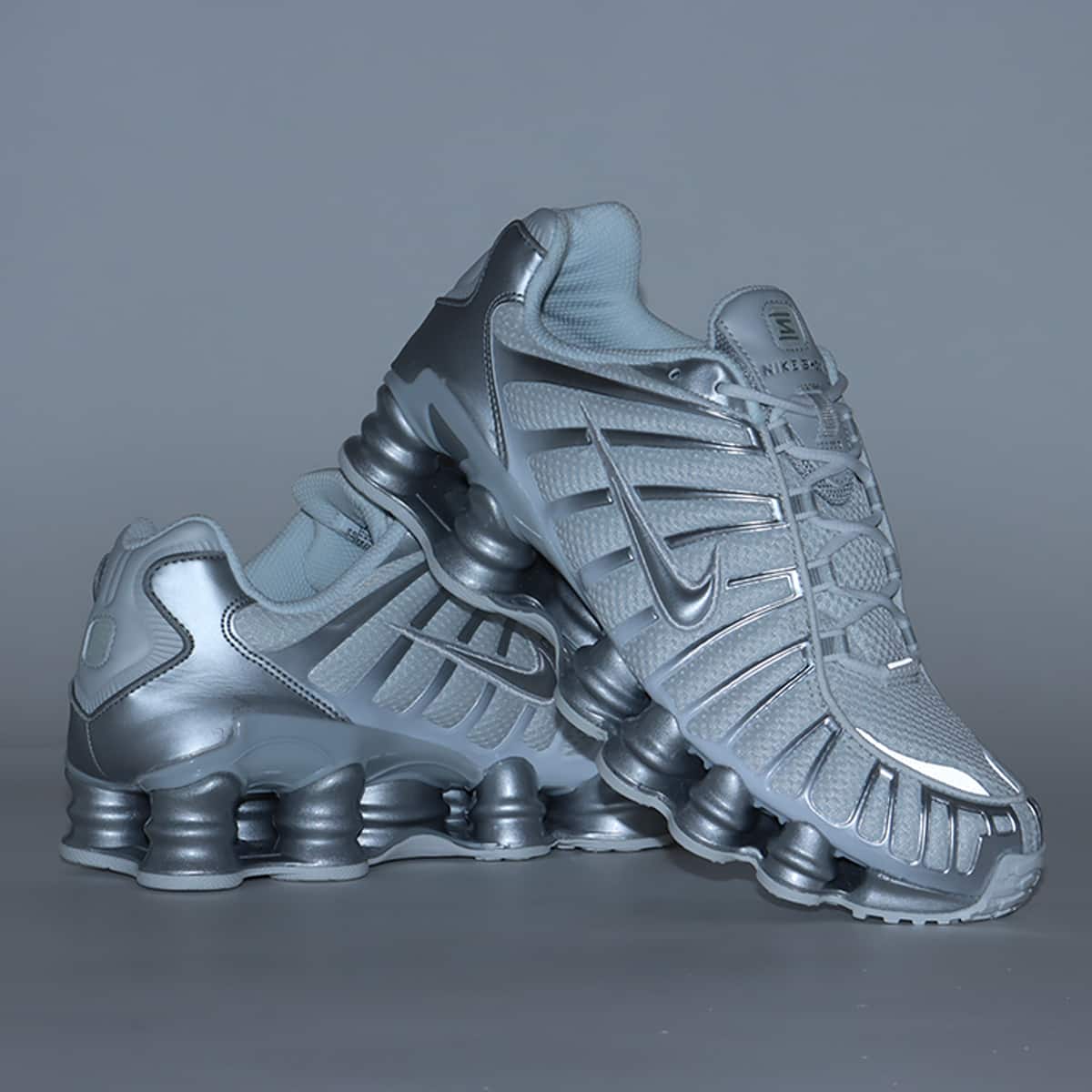 NIKE W SHOX TL PLATINUM TINT/METALLIC SILVER-WHITE（ナイキ