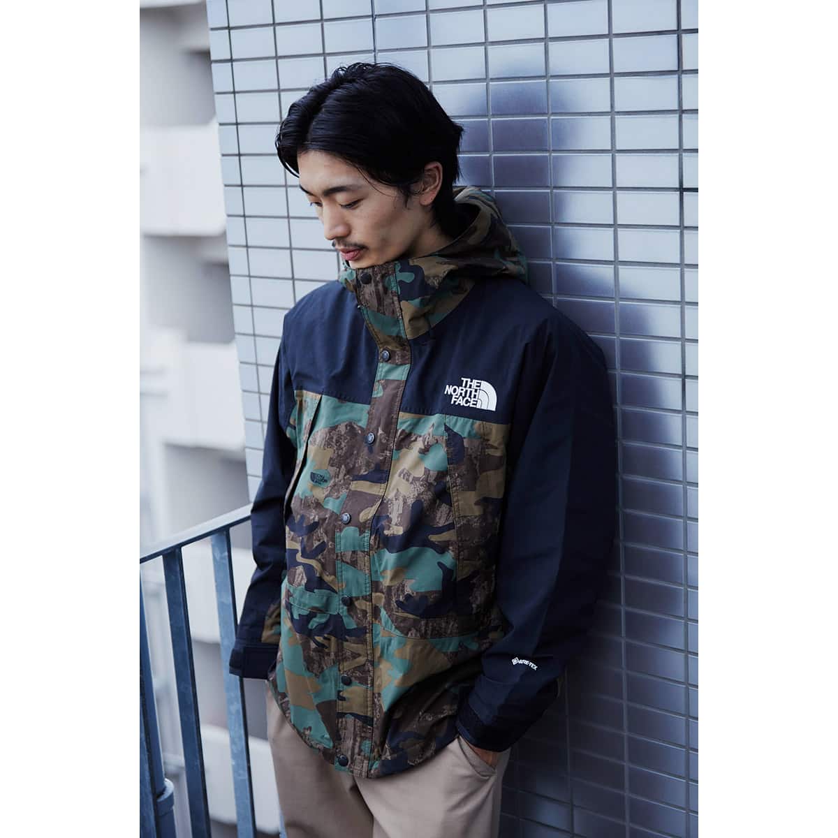 THE NORTH FACE NOVELTY MOUNTAIN LIGHT JACKET TNFカモ 22FW-I（ザ