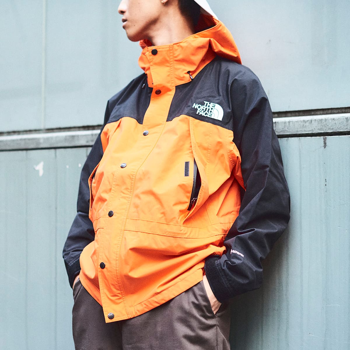 THE NORTH FACE MOUNTAIN LIGHT JACKET レッドオレンジ 21FW-I（ザ
