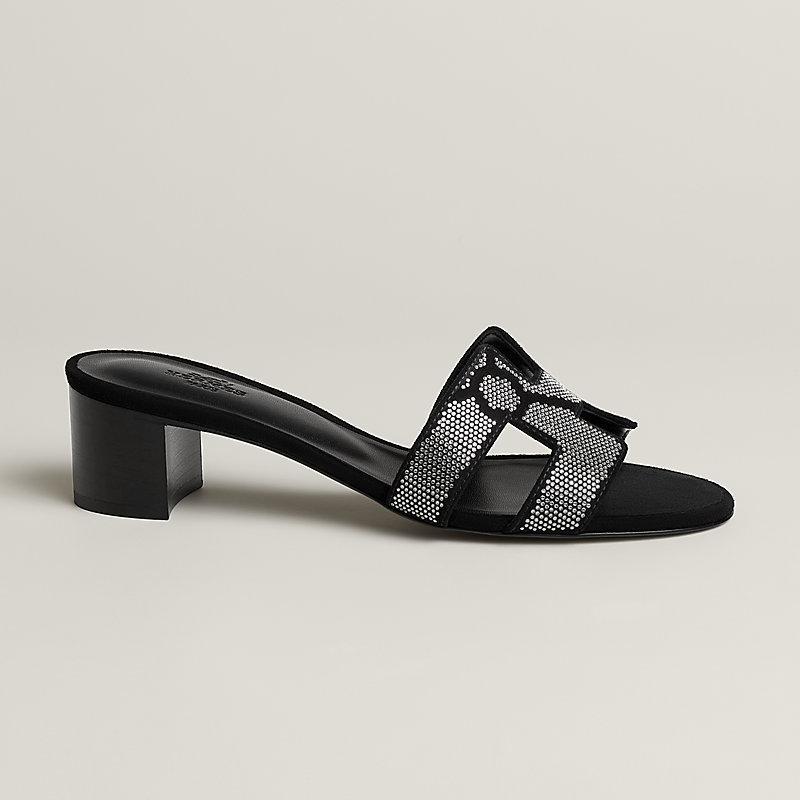 Oasis sandal - Black | Hermès USA