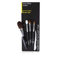 ナチュラルポータブルブラシセット (For Cheeks, アイシャドウ, リップ