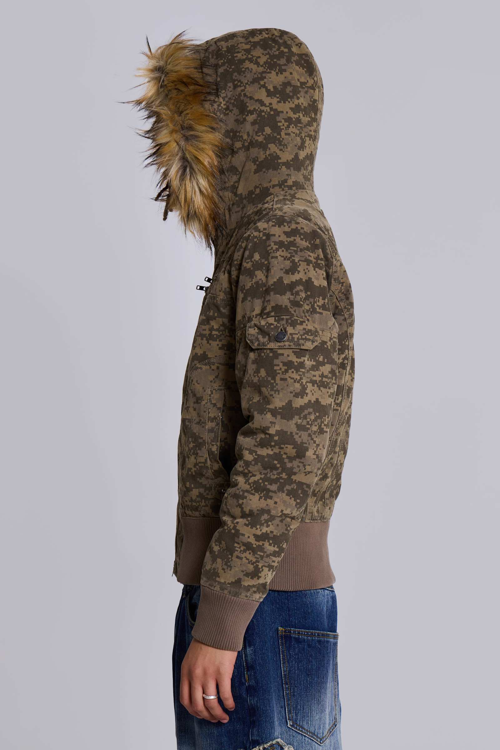 Digi Camo Marshal Jacket | Jaded London | Clothing