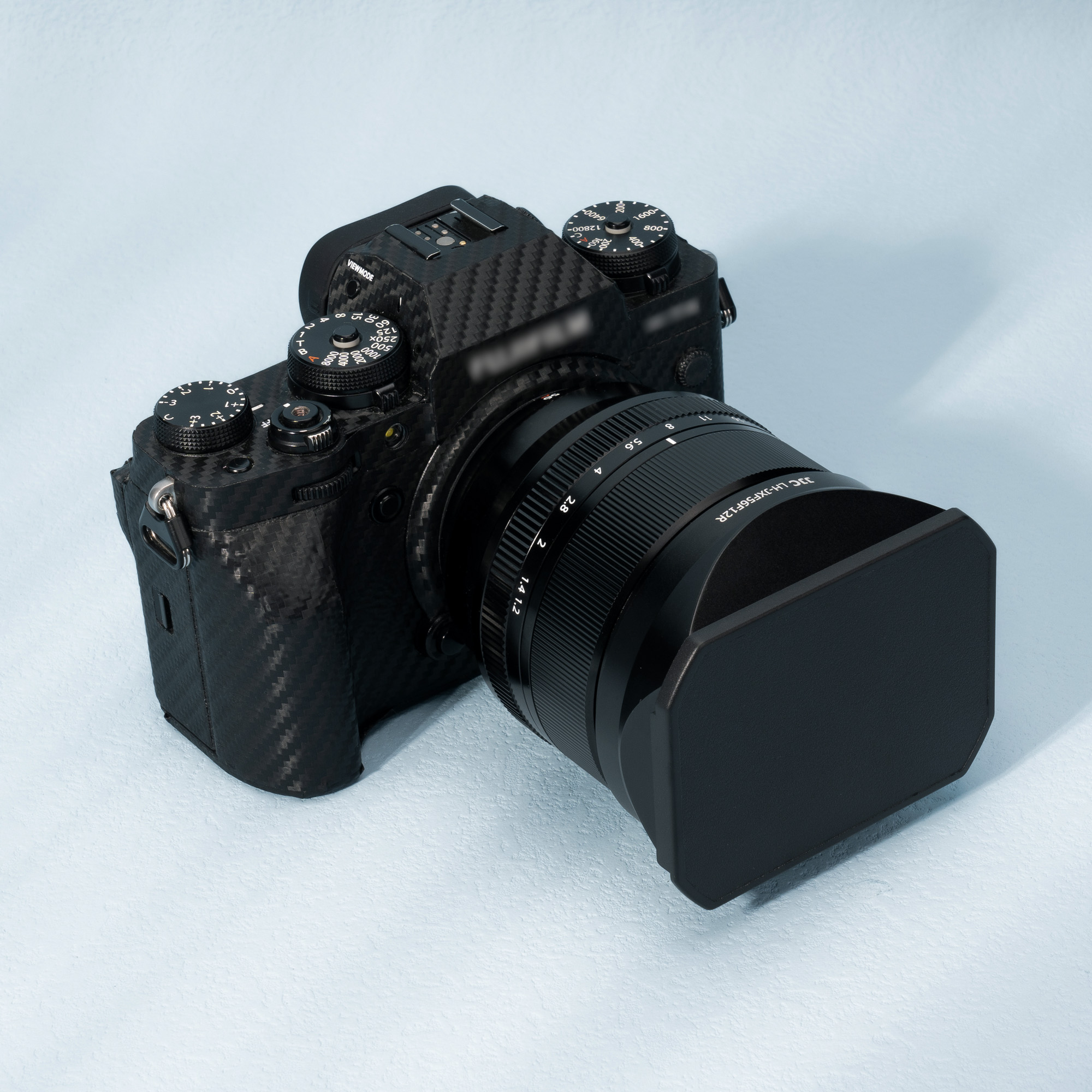 JJC Metal Square Lens Hood with a Hood Cap for Fujifilm XF 56mm F1