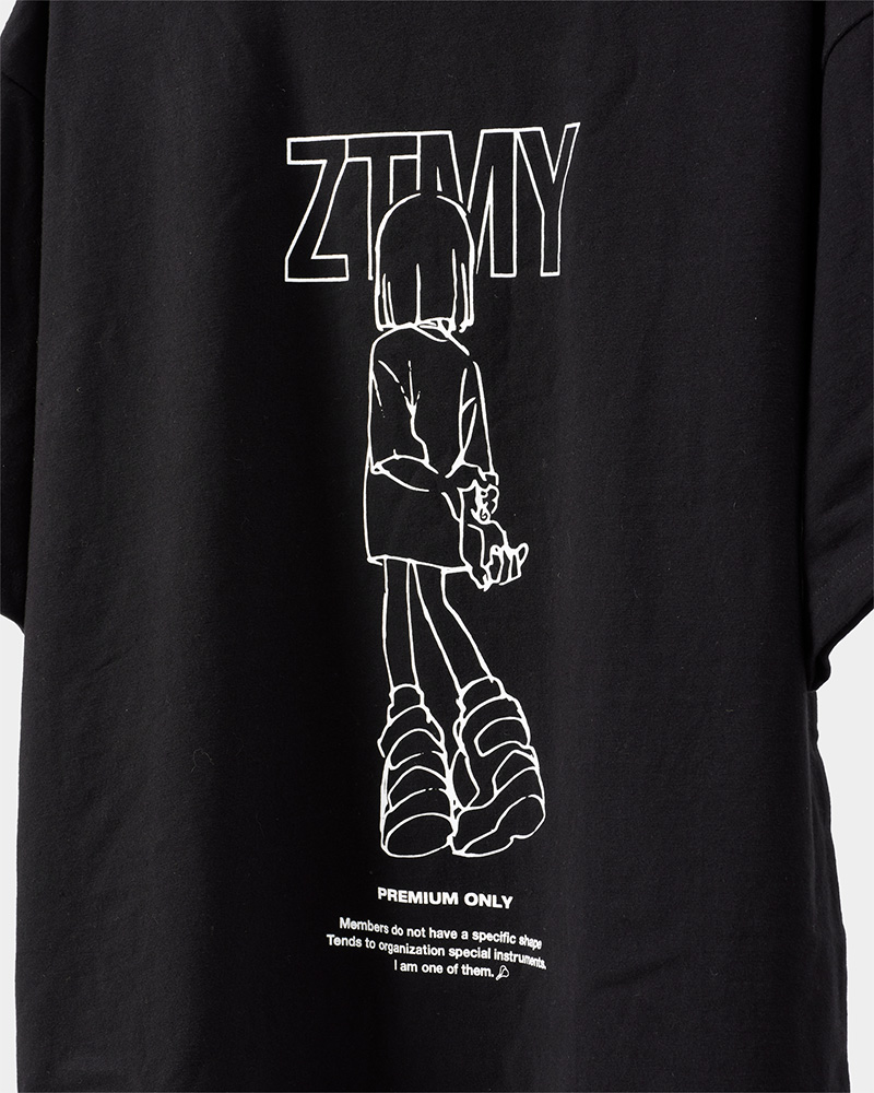 Re:Re:ZTMY NIRA Tee (Black) - ZUTOMAYO MART