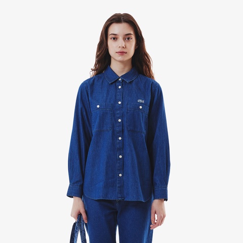 ダブルポケットデニムシャツ CF002J - ラコステ（LACOSTE）公式