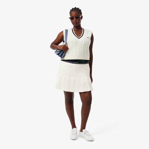 ショートプリーツテニススカート JF5323 - ラコステ（LACOSTE）公式