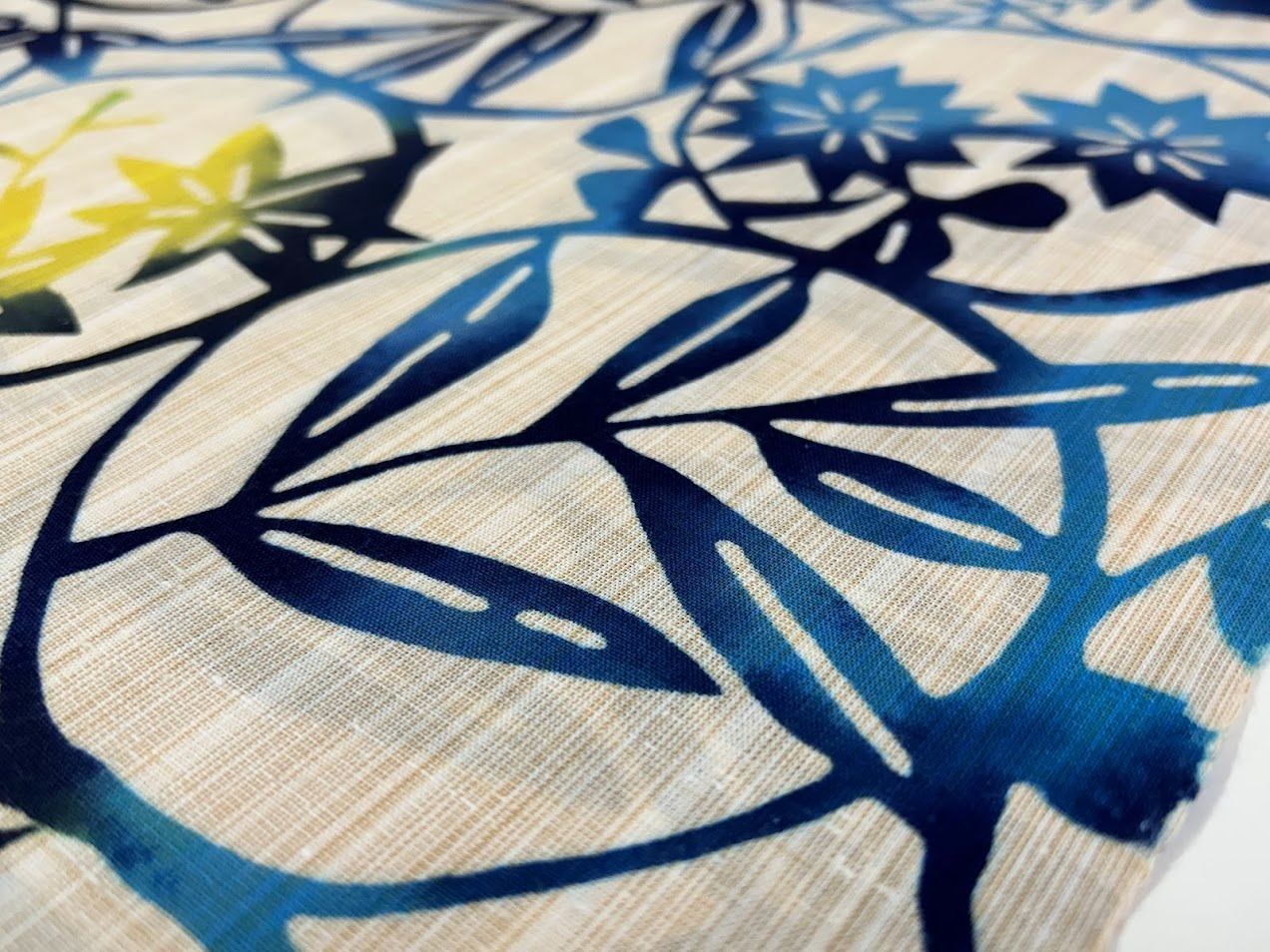 竺仙浴衣 染め上がりました【美しいキモノ掲載柄《snowman 宮舘涼太