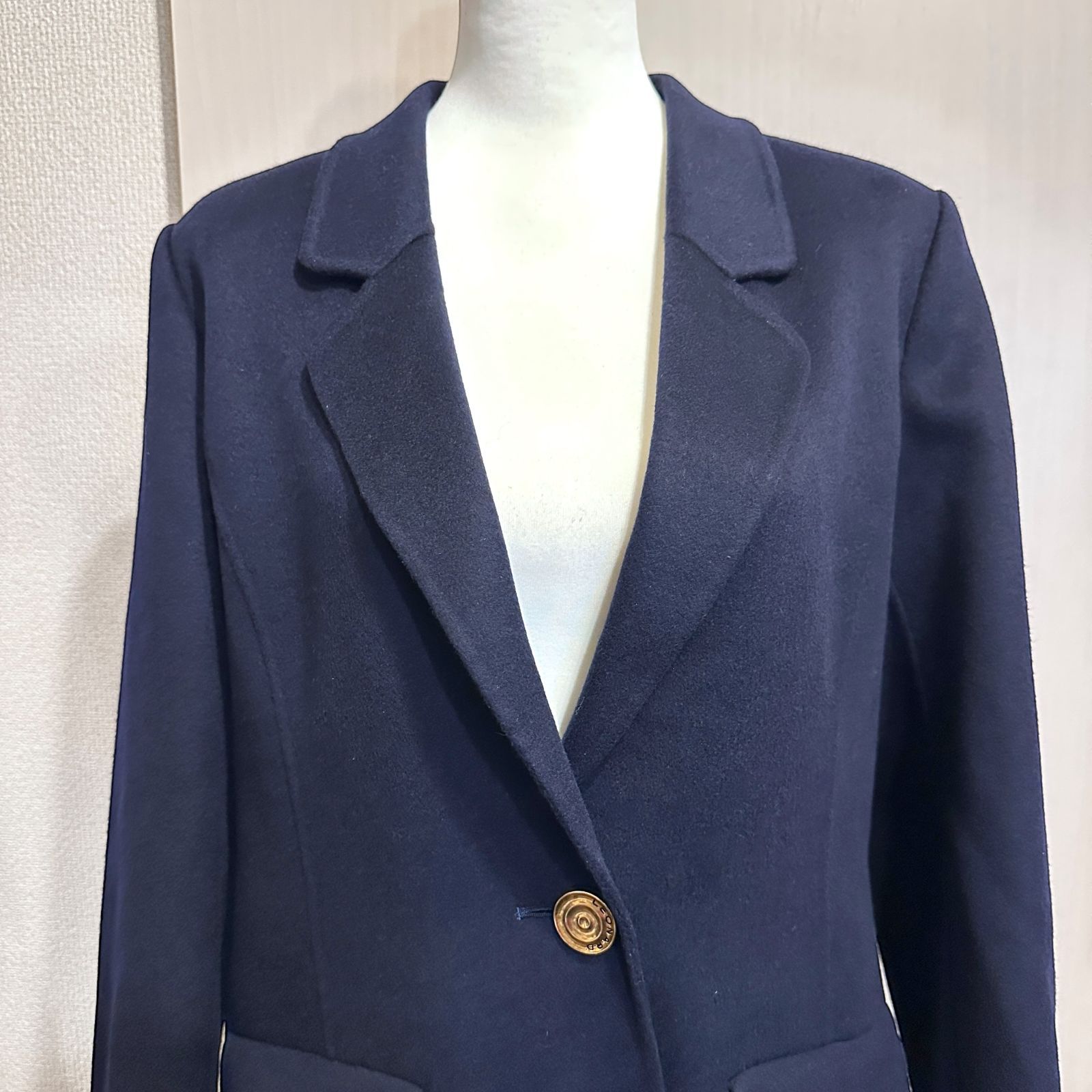 LEONARD コート ネイビー・内側花柄 サイズ13 HR0332 - メルカリ