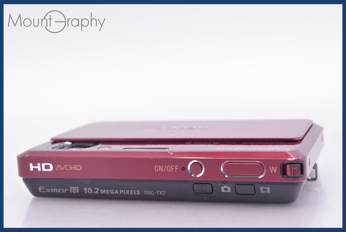 ソニー Cyber-shot DSC-TX7 コンパクトデジタルカメラ 説明書付 DSC