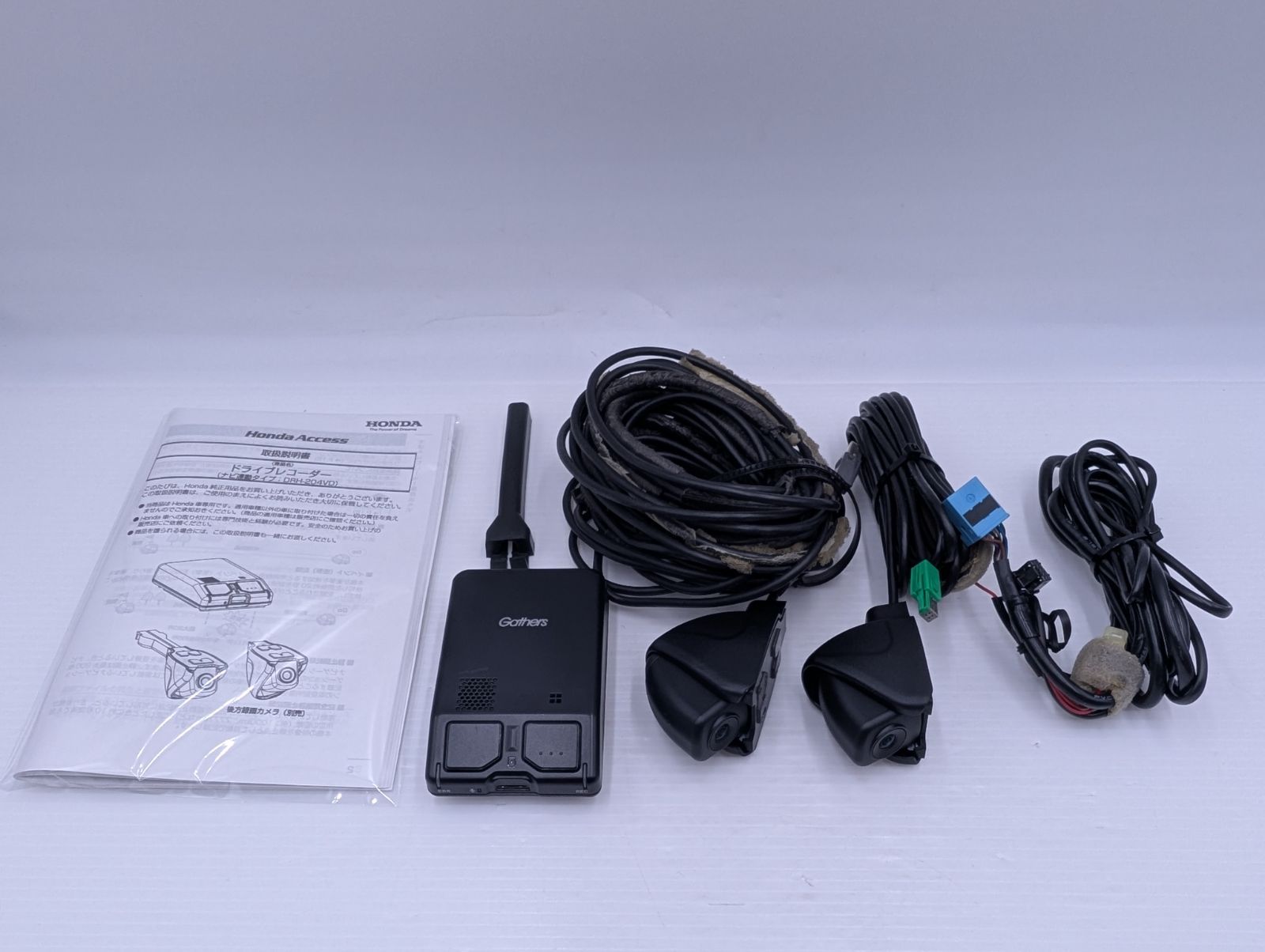 ホンダ純正ナビ用連動ドライブレコーダー 前後2カメラ DRH-204VD
