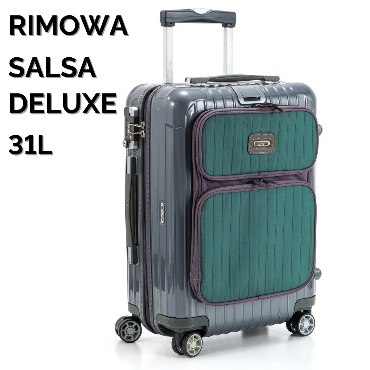 RIMOWA リモワ SALSA DELUXE サルサデラックス 31L 機内持ち込み 4輪