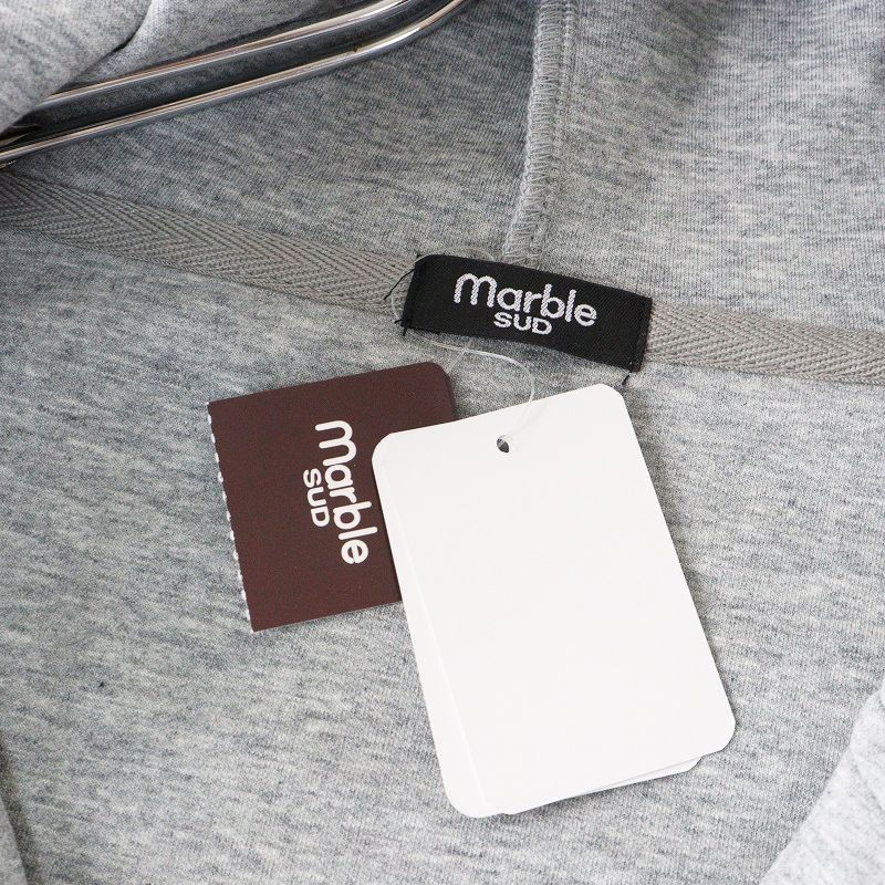 新品 2025FW マーブルシュッド marble SUD EMB fox ジップフーディー F