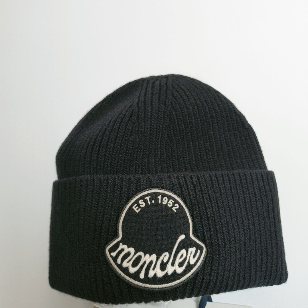 新品未使用】MONCLER ニットキャップ ビーニー 帽子 モンクレール