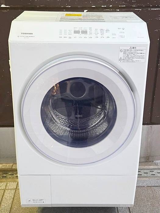 店舗へ直接引取可能な方のみ】東芝 ZABOON ドラム式洗濯機 左開き 洗濯