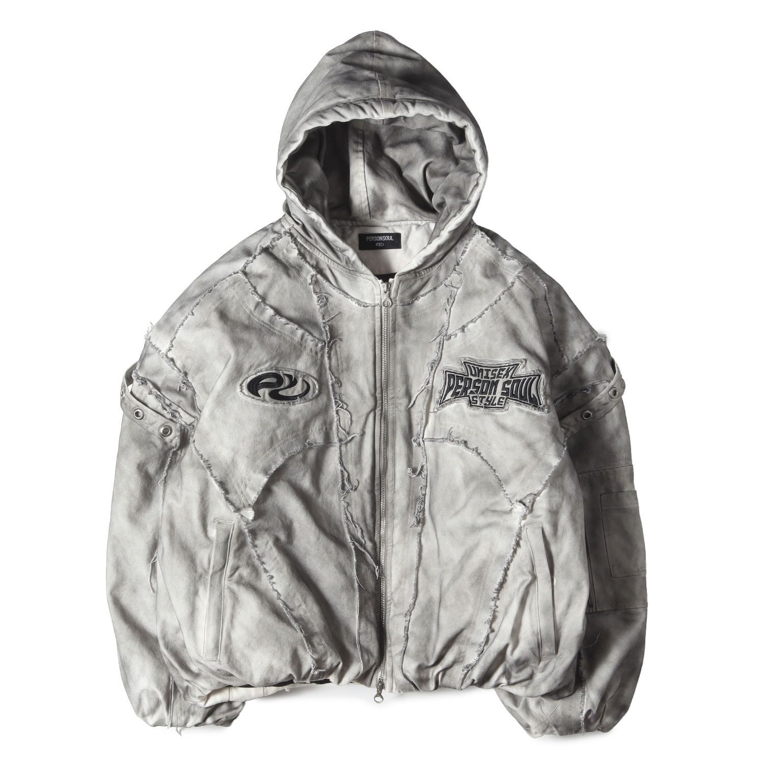 PERSONSOUL パーソンソウル ジャケット ホワイト 白 サイズ:S