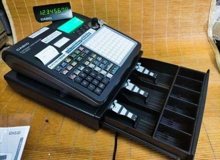 カシオレジスター TK-2800 店名無料 コンパクト上位機種 741852 カシオ