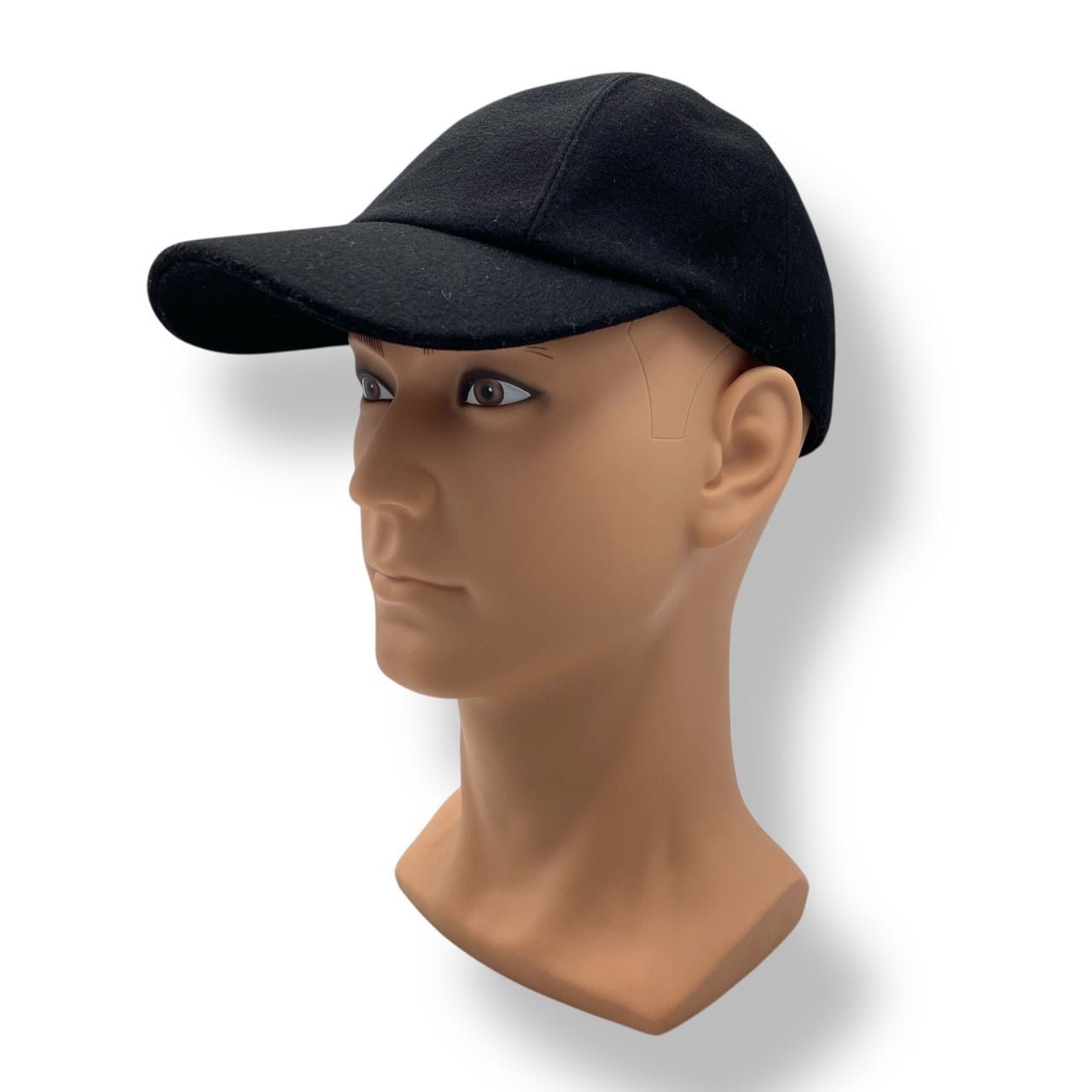 極美品 HERMES エルメス キャスケット キャップ カシミア ブランドロゴ