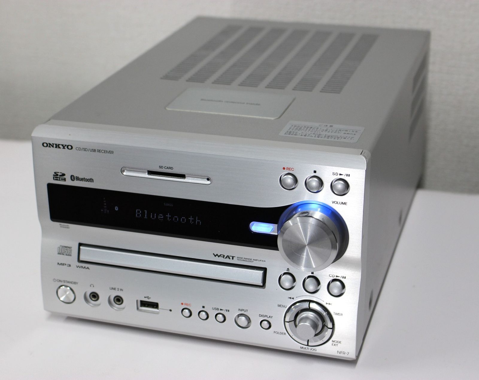 ONKYO CD/USBレシーバー NFR-7 中古品 Bluetoothは不可 ONKYO CD/USB