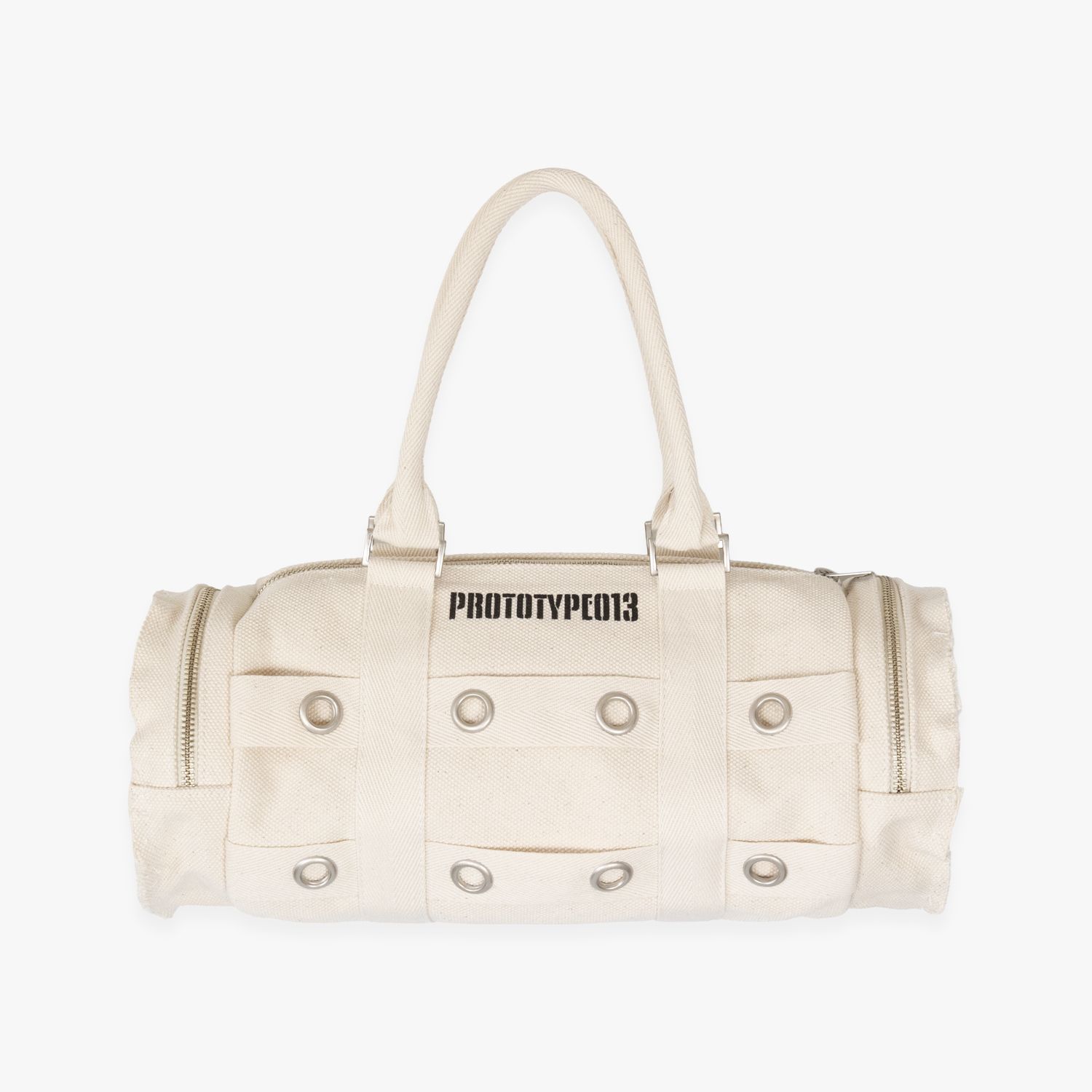 FAKE AS FLOWERS FAF | PROTOTYPE 013 (ECRU) ドラムバッグ ショルダー