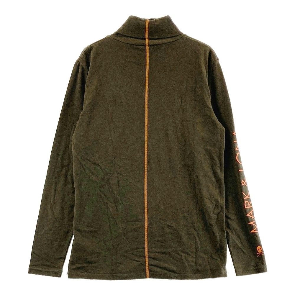 MARK & LONA ブラウン タートルネック シャツ 48 MARK & LONA ブラウン