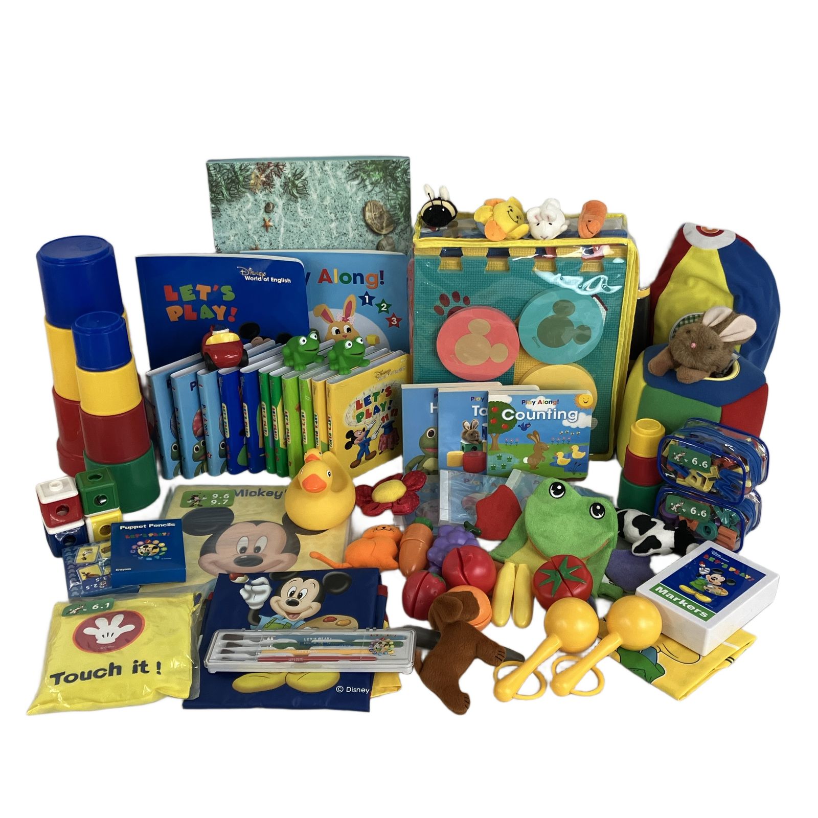 DWE Let's Play! ブルーレイディスク 1～12 ディズニー英語システム