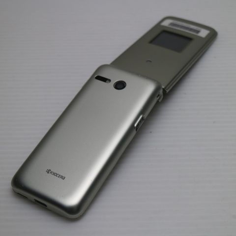 動作品】かんたんケータイ ライト KYF43 シャンパンゴールド 京セラ
