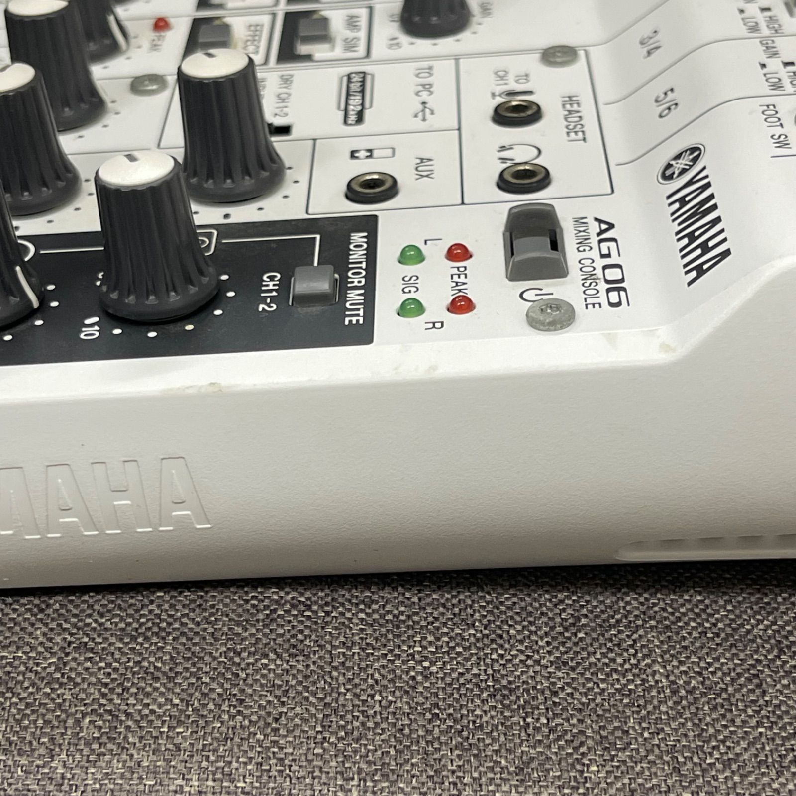 NPA】ジャンク YAMAHA ヤマハ オーディオインターフェイス AG06 - メルカリ