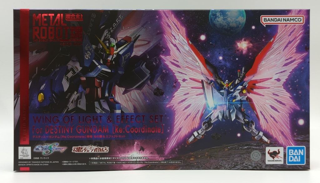 メタルロボット魂 デスティニーガンダム［Re:Coordinate］光の翼セット METAL ROBOT魂 ＜SIDE MS＞ デスティニーガンダム［Re:Coordinate