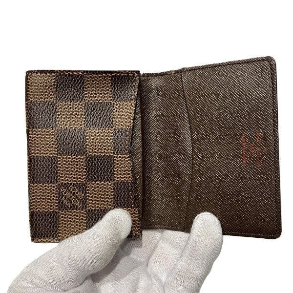 ルイヴィトン Louis Vuitton ダミエ アンヴェロップ カルト ドゥ