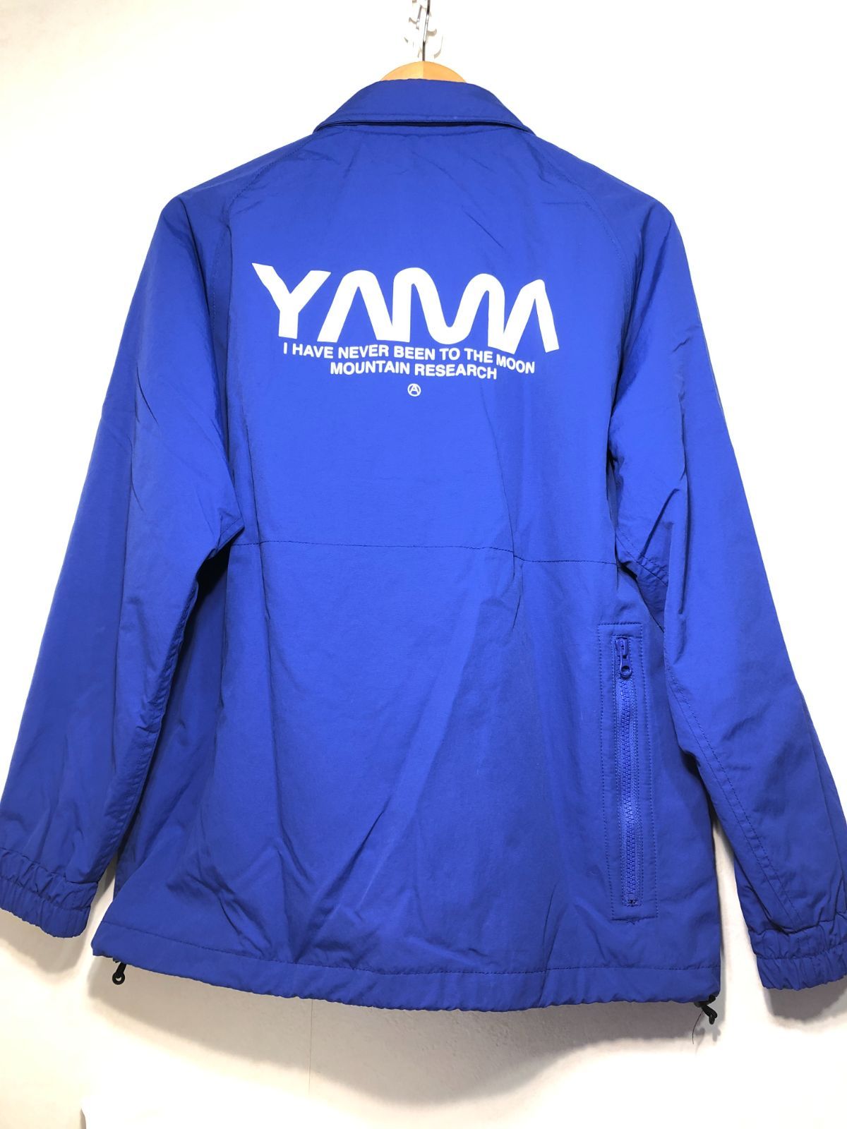 032061 MOUNTAIN RESEARCH coach jacket S ブルー コーチ ジャケット