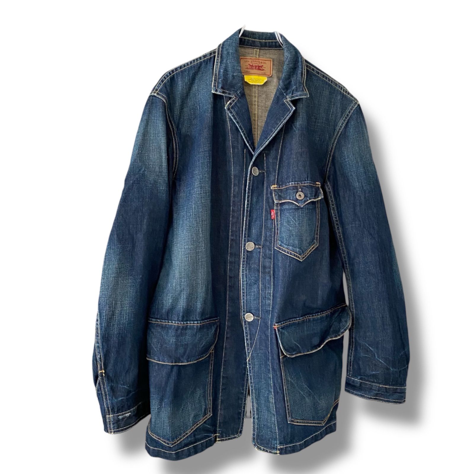 希少 XL リーバイス Levi's 70802 デニムジャケット テーラード