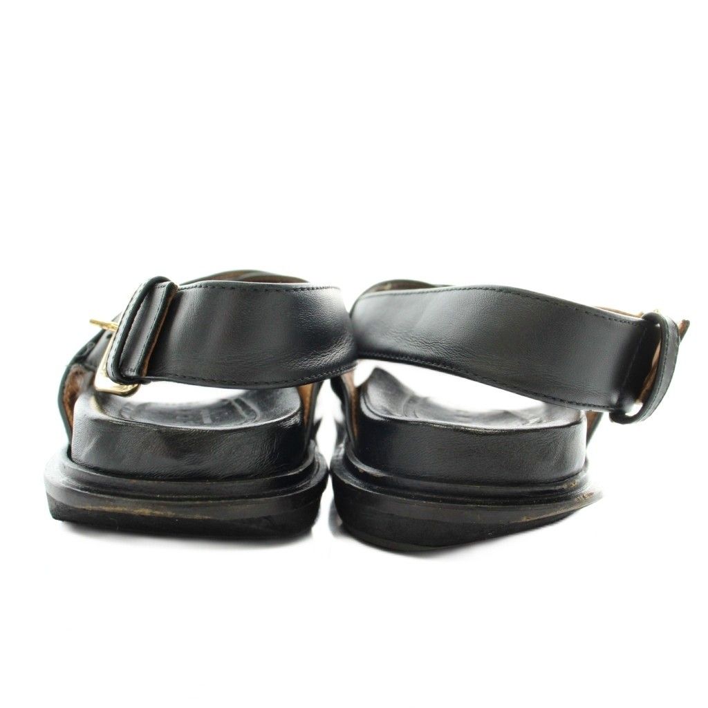マルニ MARNI フスベット Fussbett クリスクロスサンダル レザー
