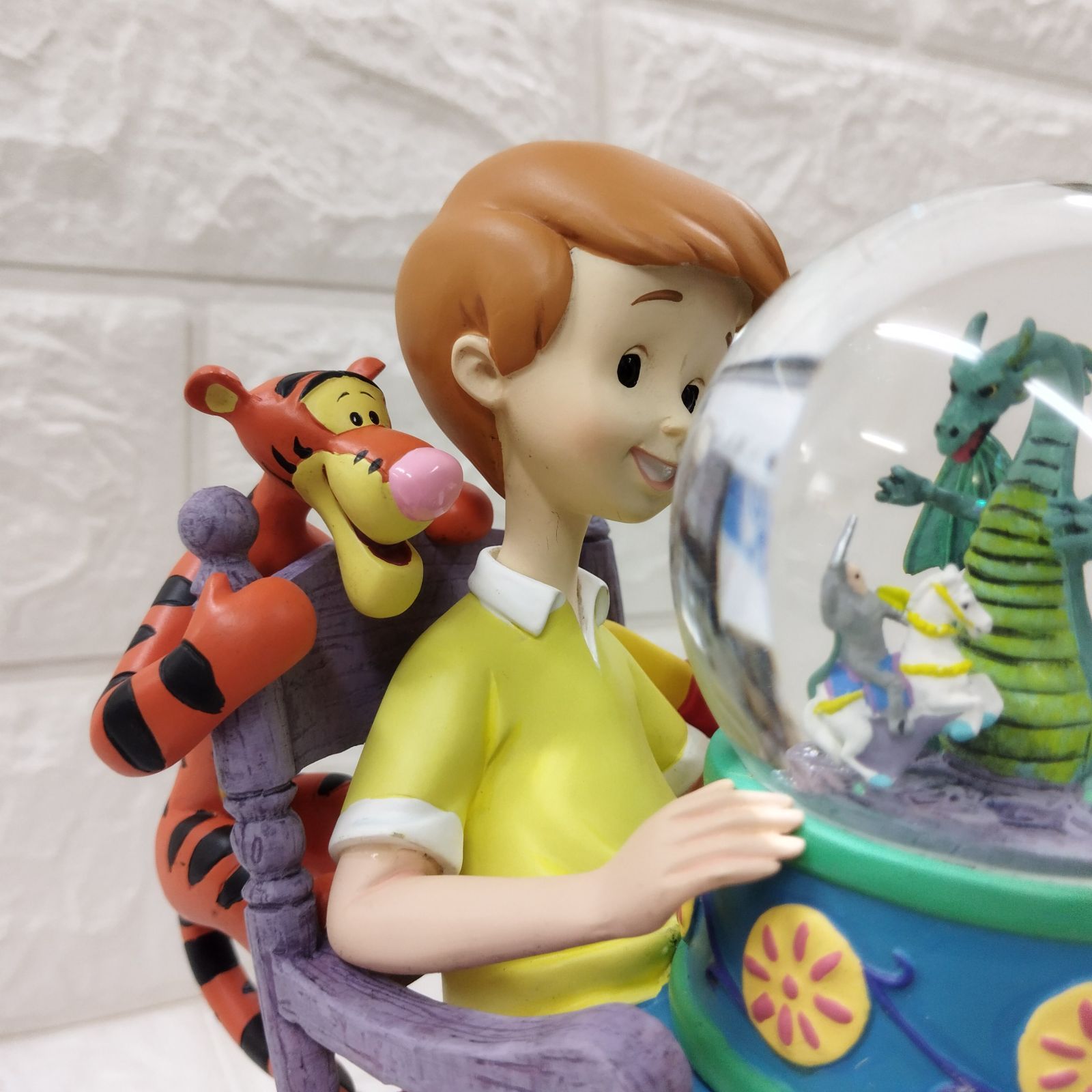 くまのプーさん オルゴール スノードーム ディズニー 立体 - メルカリ