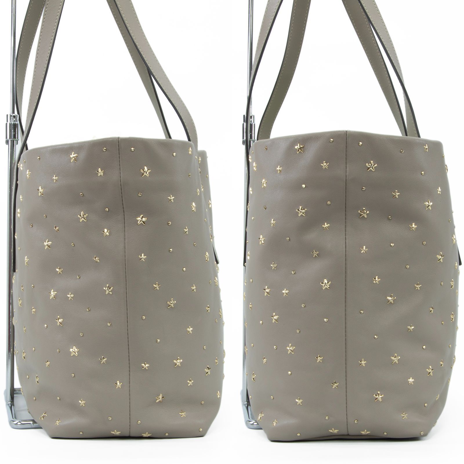 本物 新品同様 送料無料 ジミーチュウ ハンドバッグ トートバッグ