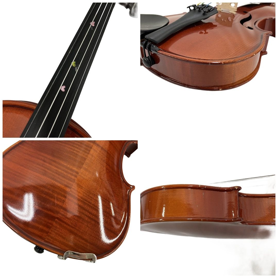 Rudolph Fiedler GOF サイズ 3/4 2006 バイオリン 弓 ケース 付き 中古