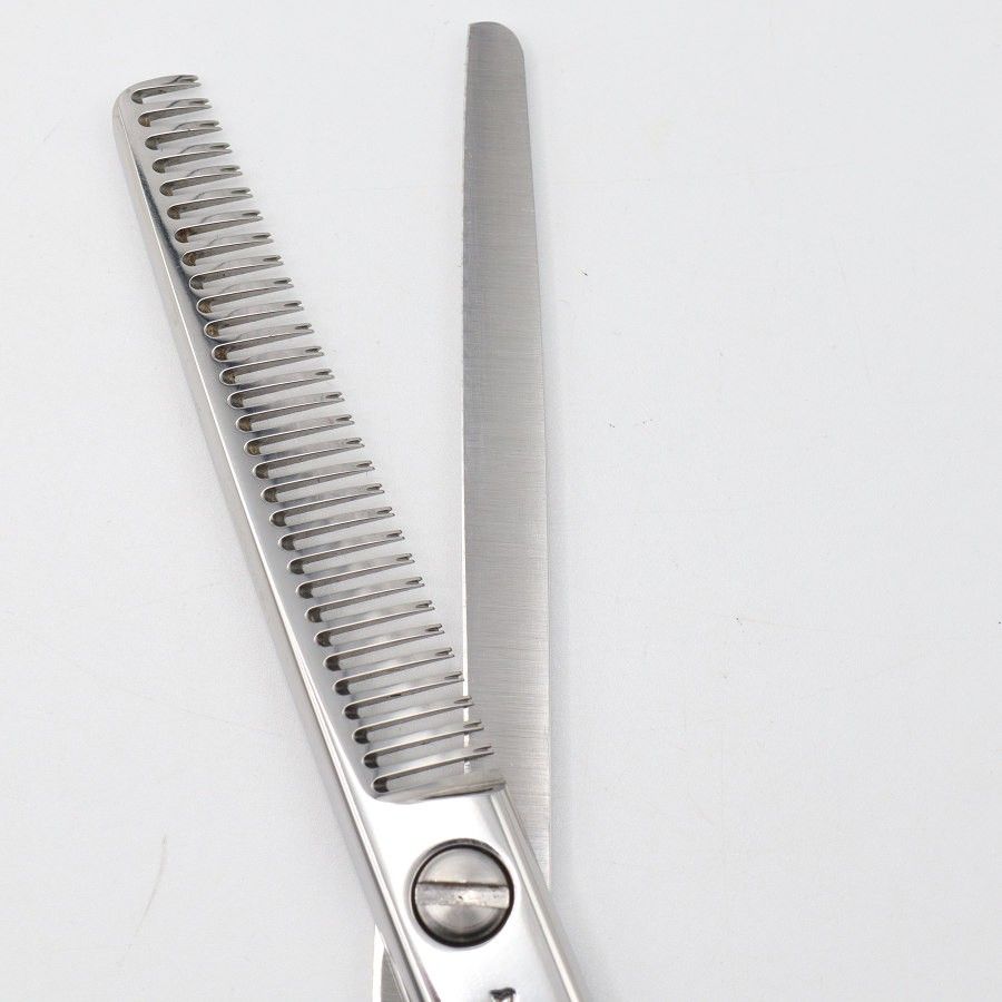 美品】光シザー THINNING 721 セニング 6インチ オフセットハンドル 30