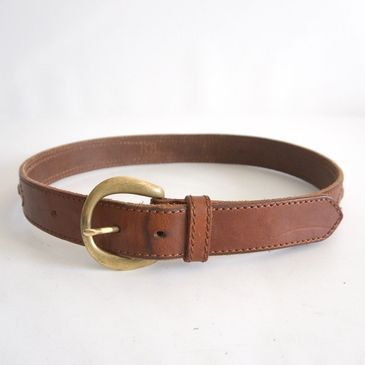 イタリア製】RRL【レザーベルト】28 ダブルアールエル MADE IN ITALY