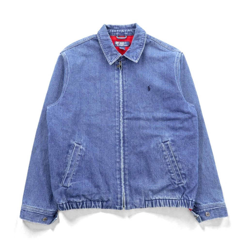 Polo Ralph Lauren 90年代 デニム スウィングトップ ハリントン