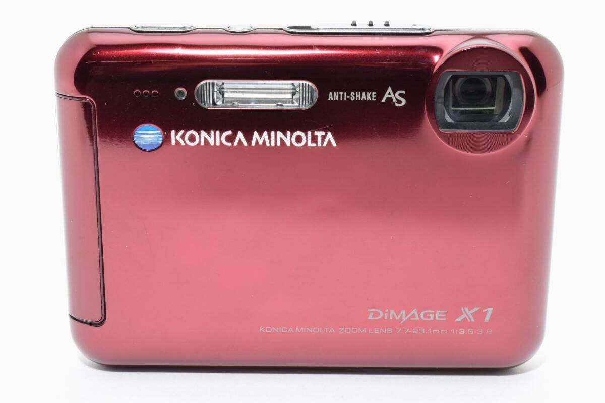 ☆良品☆コニカミノルタ KONICA MINOLTA DiMAGE X1 ワインレッド