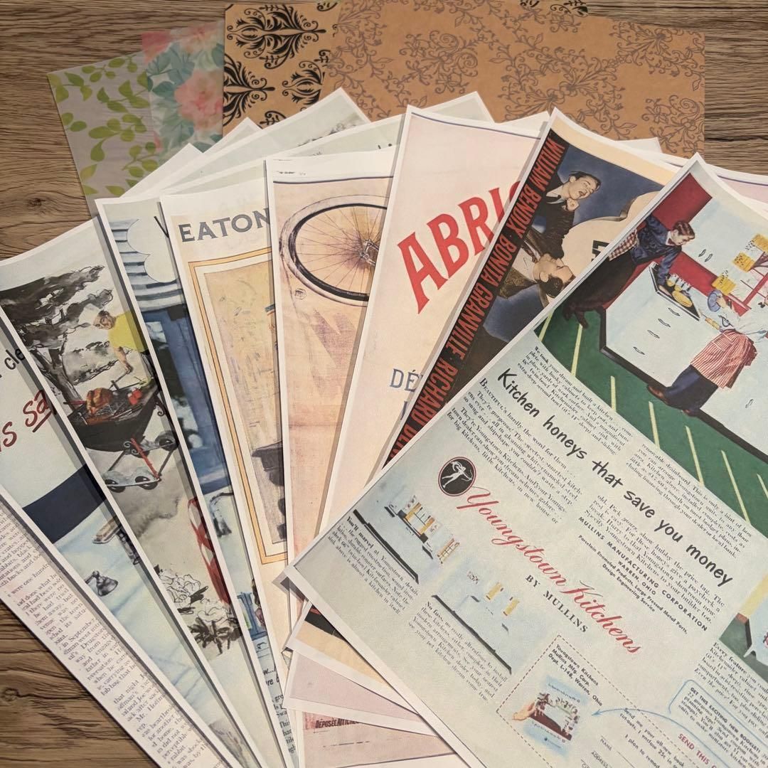 お得パック⑧☆コラージュ素材 ジャンクジャーナル チケット