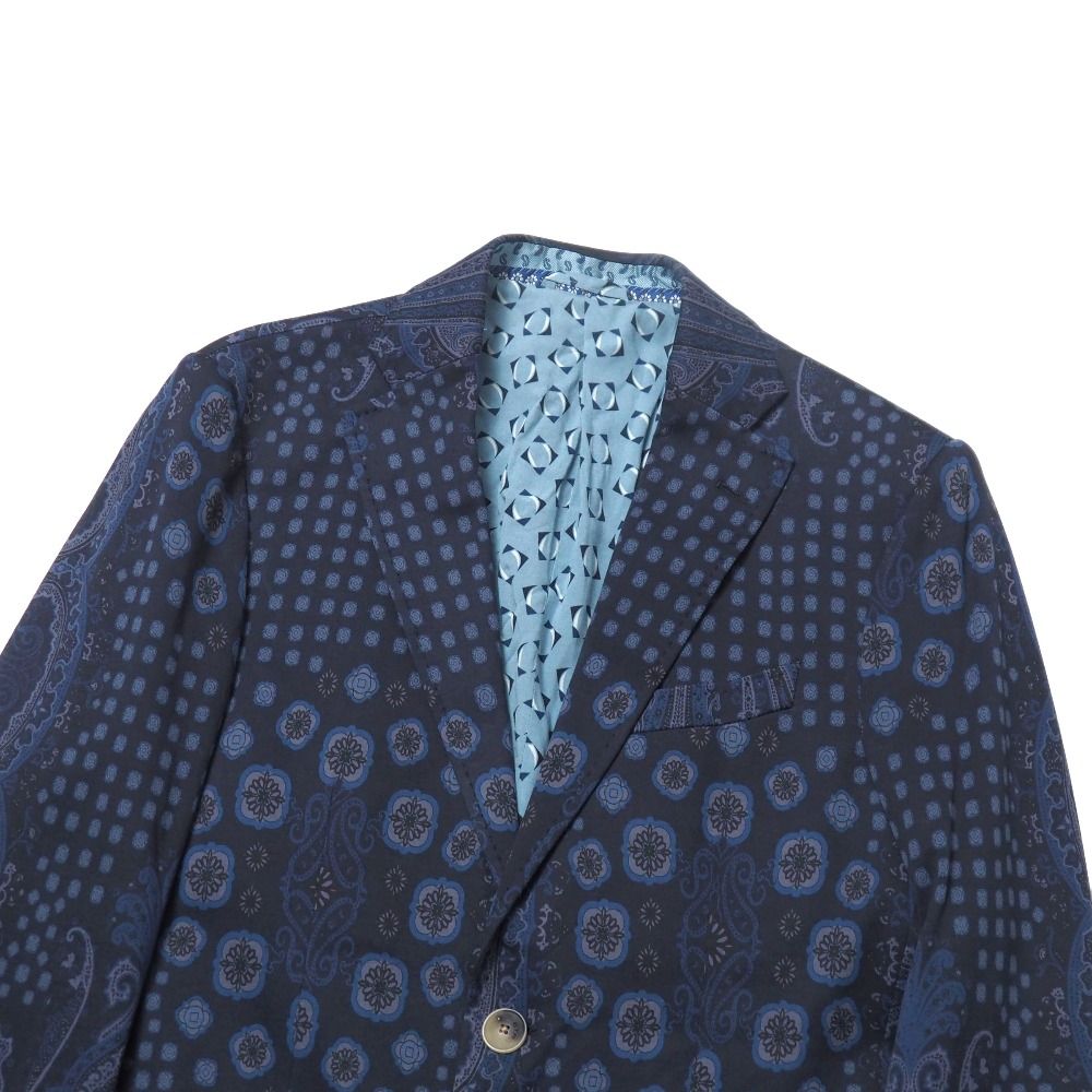 □美品□ETRO エトロ テーラードジャケット サイズ46 ペイズリー