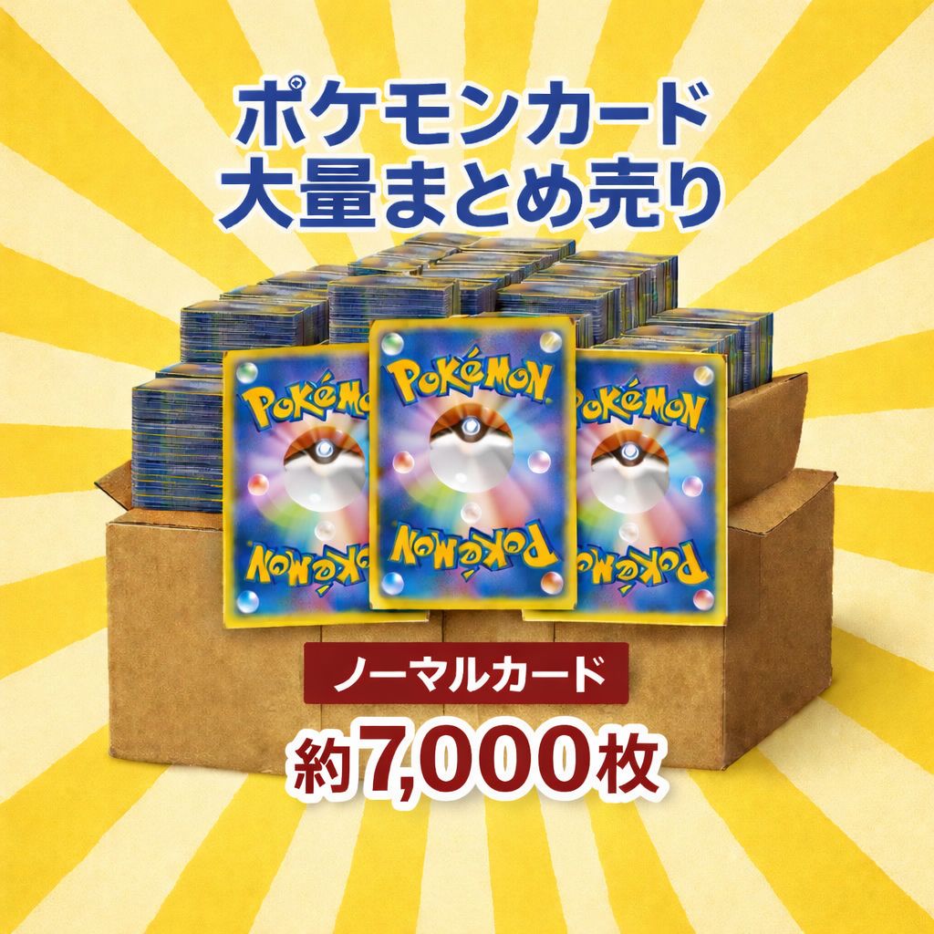 送料無料】ポケモンカード ノーマル 大量 まとめ売り 約7000枚 - メルカリ