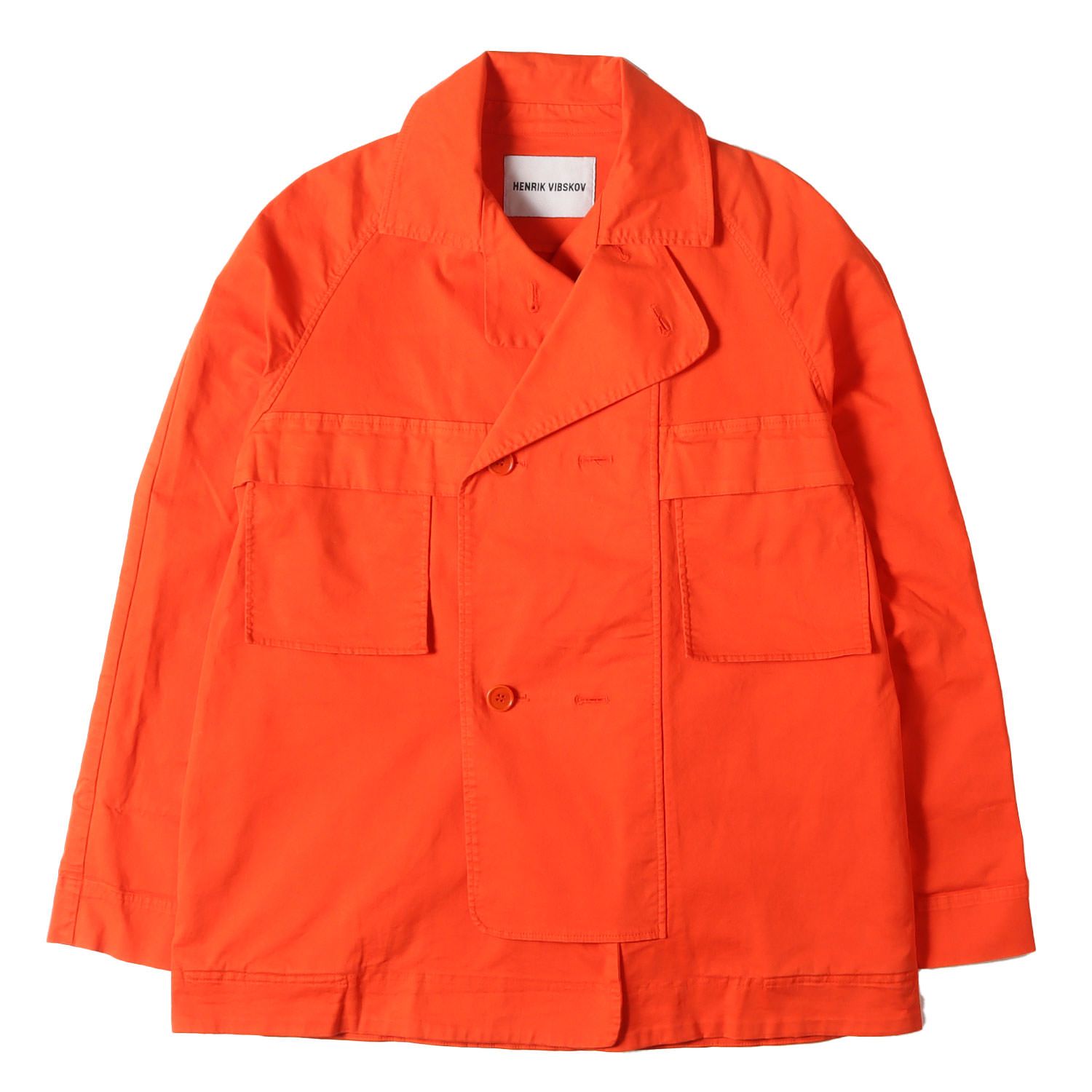 HENRIK VIBSKOV ヘンリック ヴィブスコフ ジャケット オレンジ サイズ