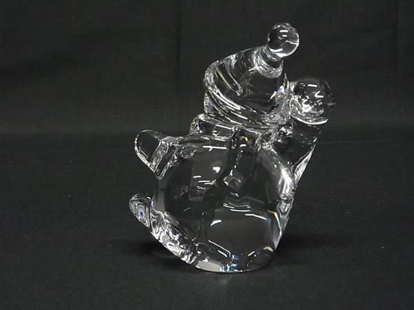 □新品□未使用□ Baccarat バカラ プレイング スノーマン フィギュ