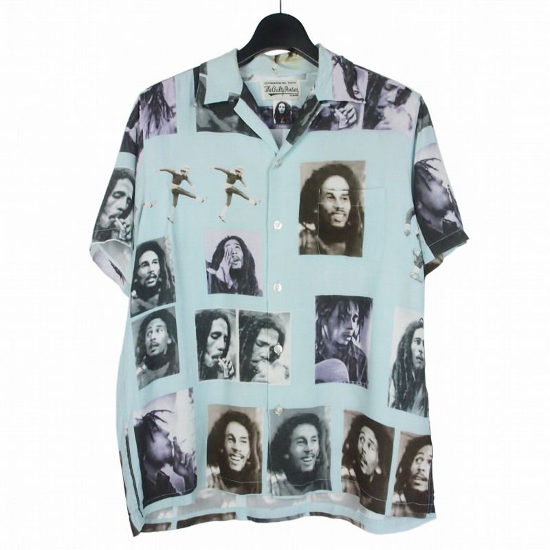 ワコマリア WACKO MARIA BOB MARLEY SS HAWAIIAN SHIRT ボブ マーリー