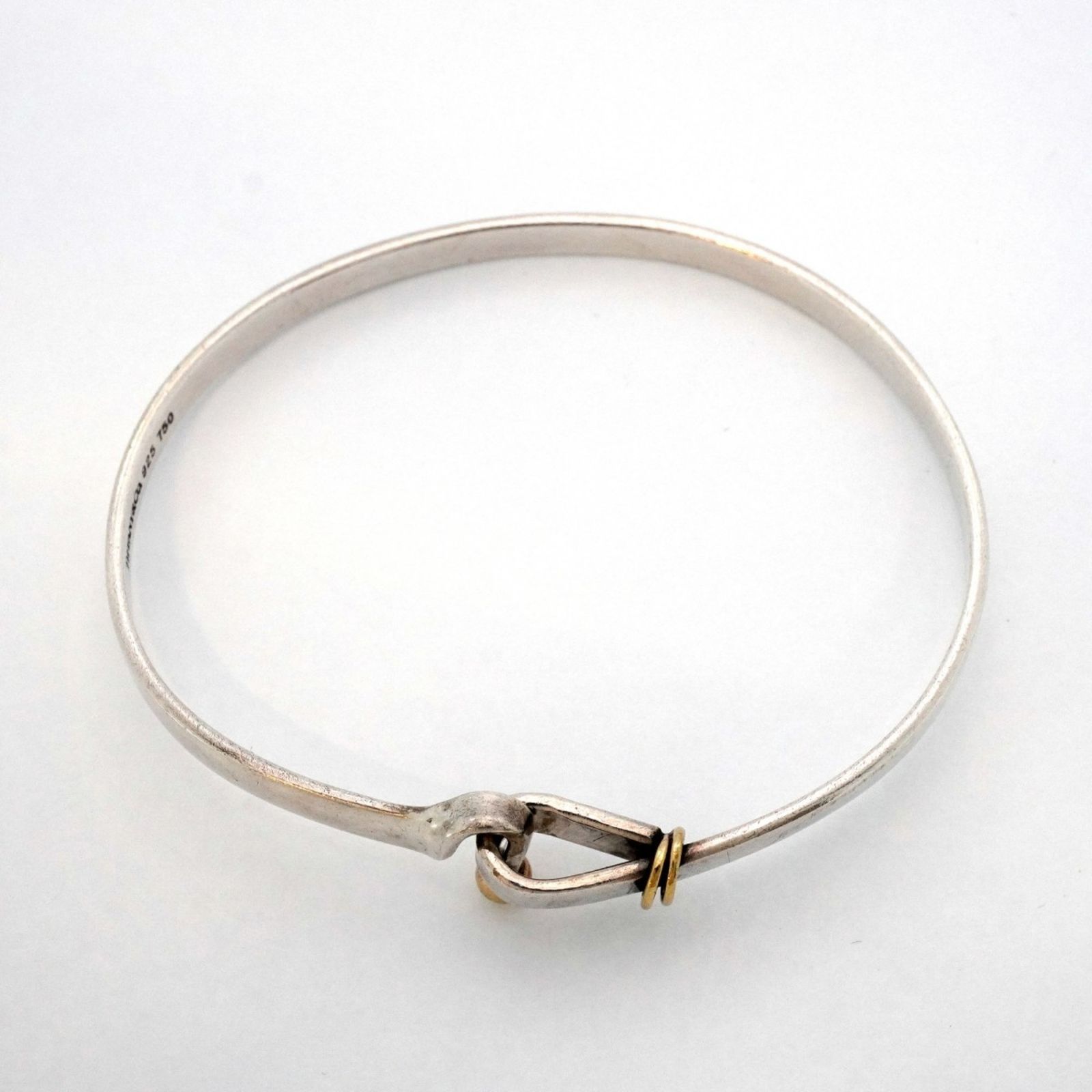 ティファニー(Tiffany) ティファニー バングル フック&アイ 18KYG