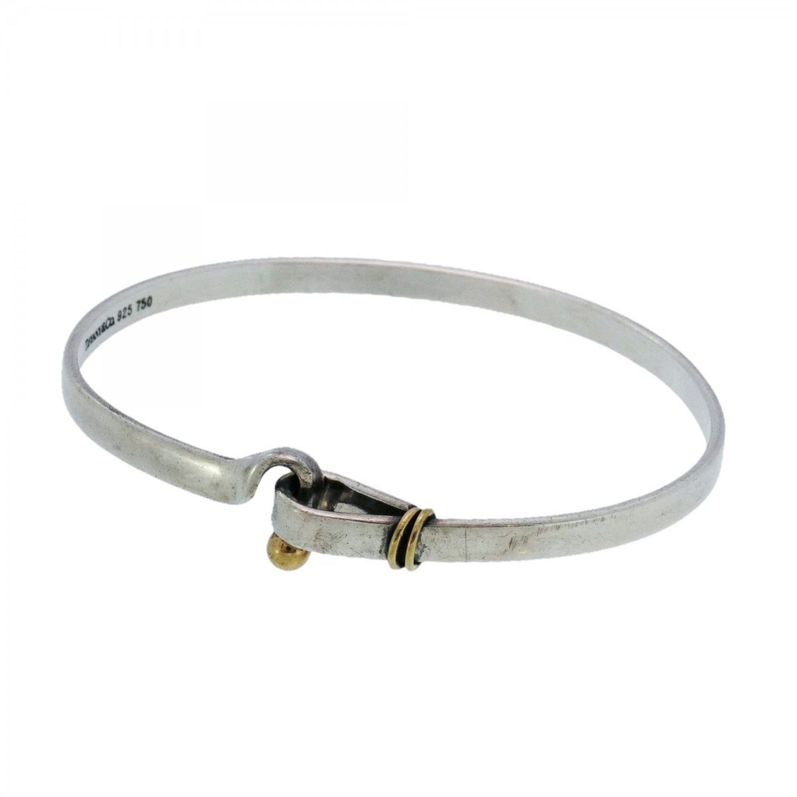 ティファニー(Tiffany) ティファニー バングル フック&アイ 18KYG