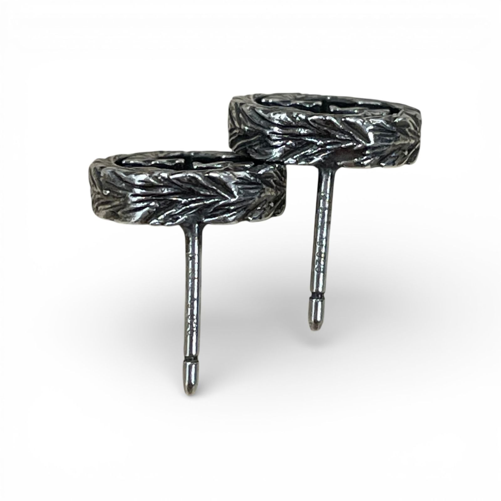 GUCCI グッチ ピアス インターロッキングG アラベスク スターリング