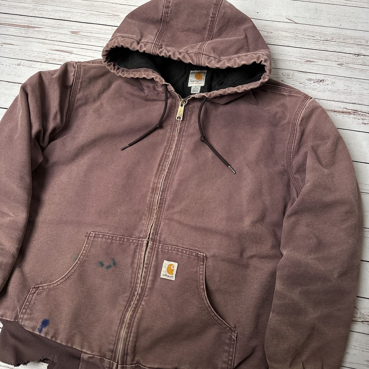 Carhartt 鬼フェード duck active jacket カーハート ダック地