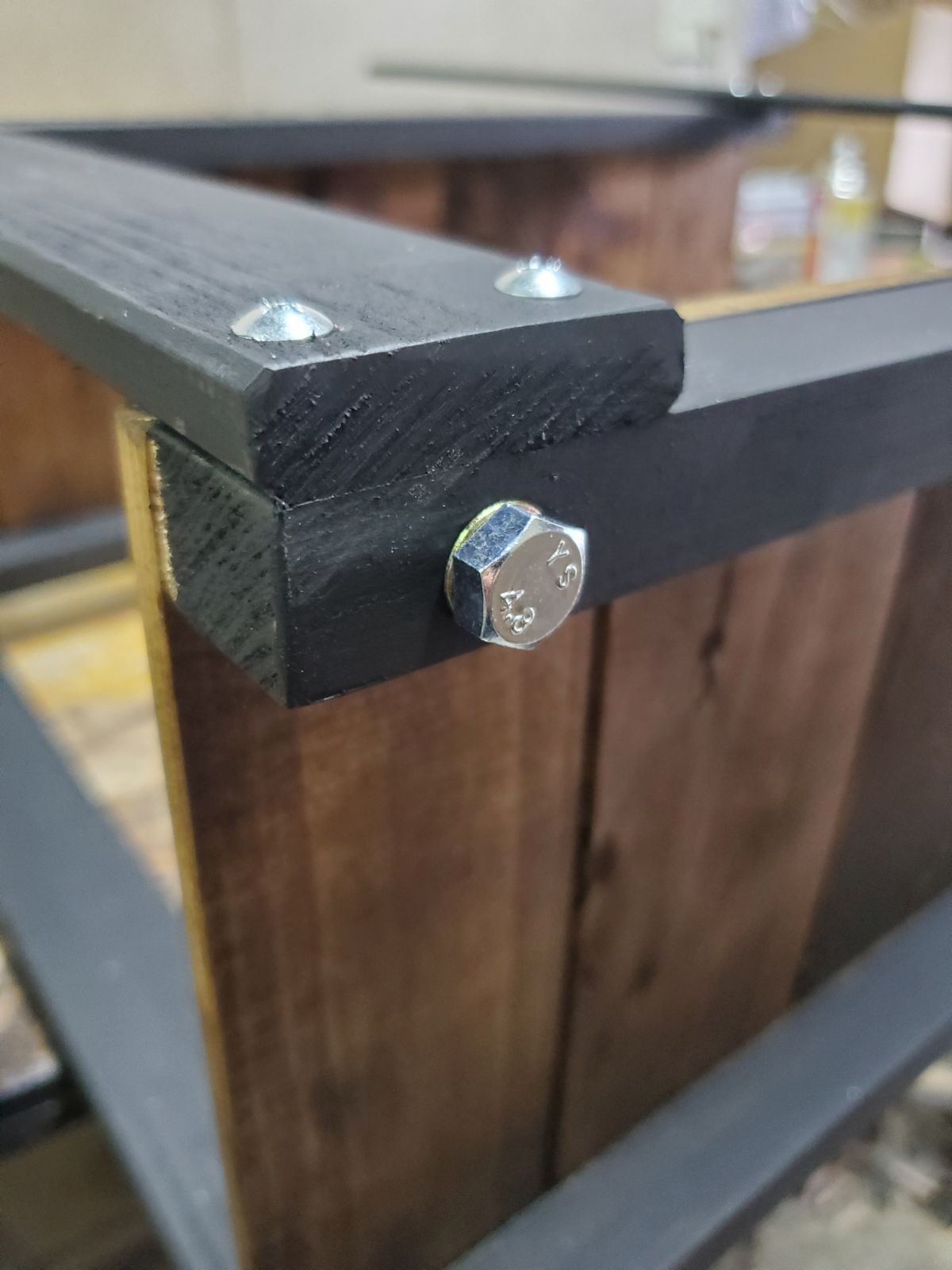 ウィスキーラック 棚 男前 インダストリアル ハンドメイド お酒